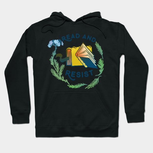 Read And Resist Hoodie by FabulouslyFeminist